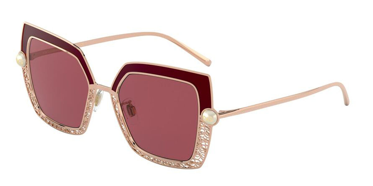 dolce and gabbana rose gold sunglasses