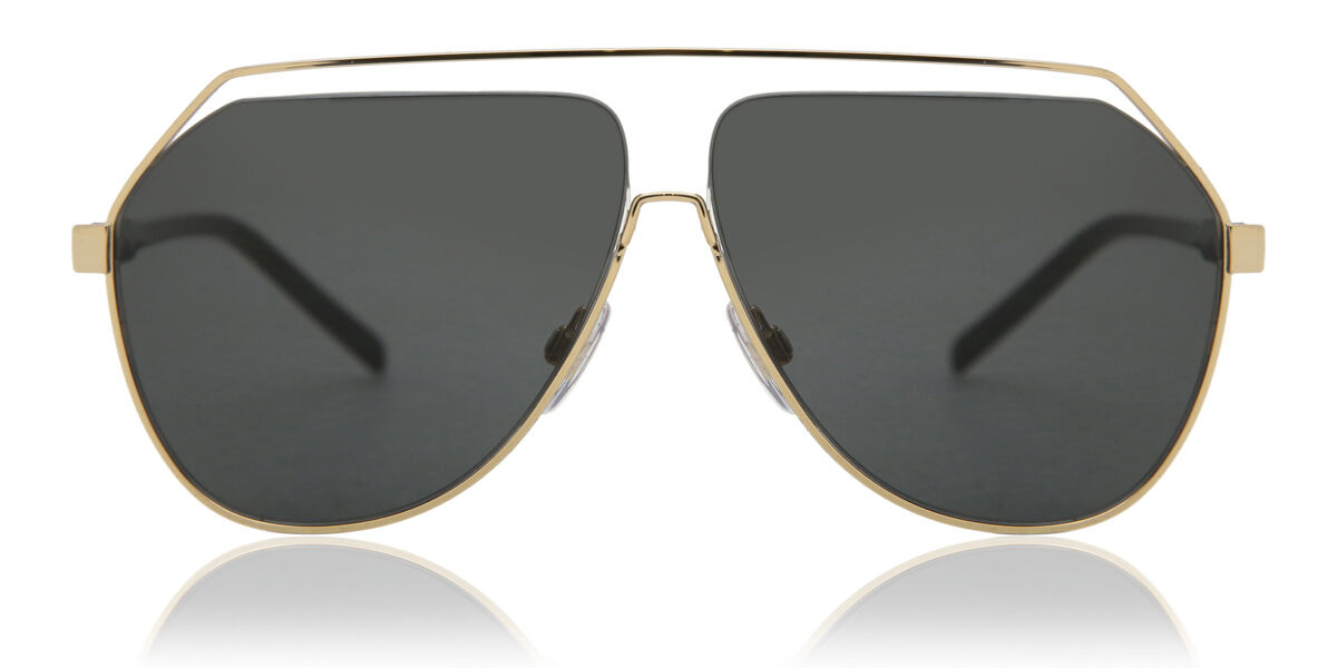 Dolce & Gabbana DG2266 02/87 Sunglasses in Gold | SmartBuyGlasses USA