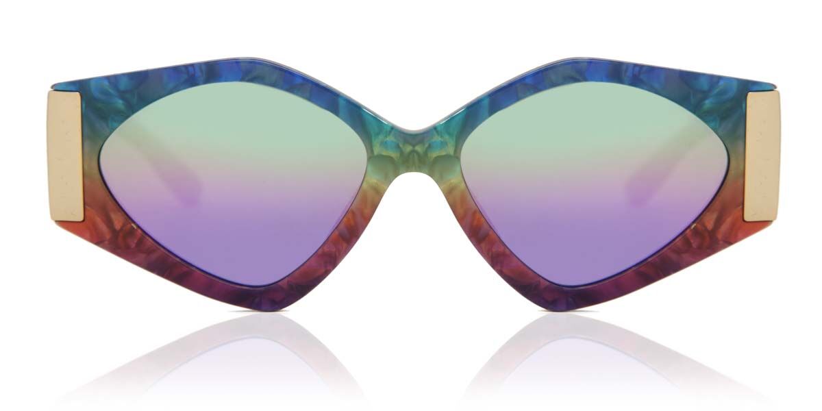 Dolce & Gabbana DG4396 3327P1 Sunglasses Rainbow Blue | SmartBuyGlasses  Canada