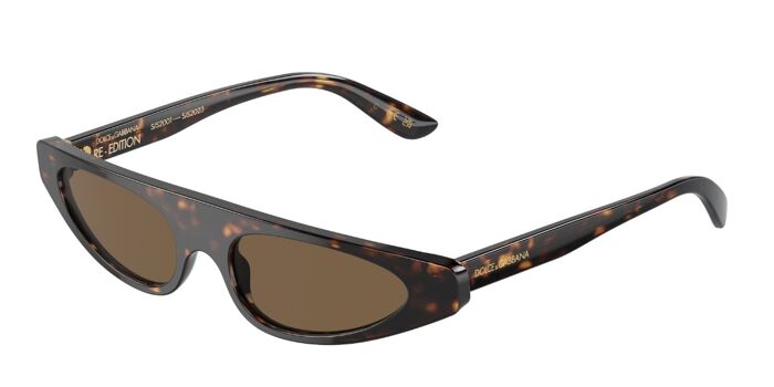 Dolce & Gabbana DG4442 331287 Cat Eye White Sunglasses 