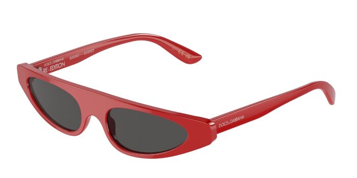 Dolce & Gabbana sunglasses .. Women\'s Re-Edition DG4442 Dolce & Gabbana DG4442 331287 Cat Eye White Sunglasses  main image 3