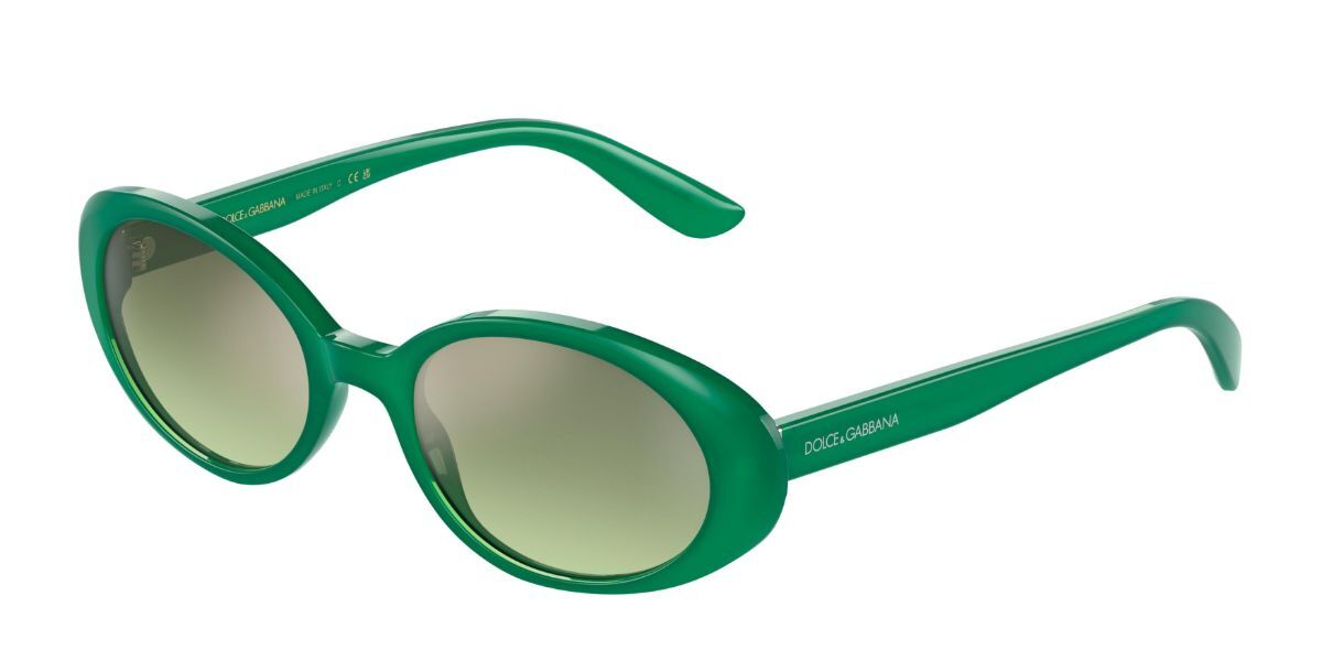 dolce and gabbana green sunglasses