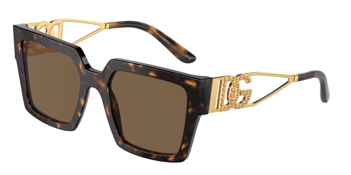 Фото - Сонцезахисні окуляри D&G Dolce & Gabbana Dolce & Gabbana DG4446B 502/73 53 Tortoiseshell Damskie Ok 