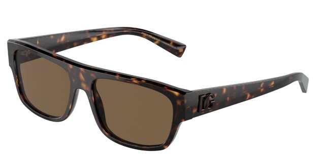 Dolce & Gabbana Rectangle Tortoise Sunglasses DG 4416 502/13 tortoise - eye-oo.com main image 3
