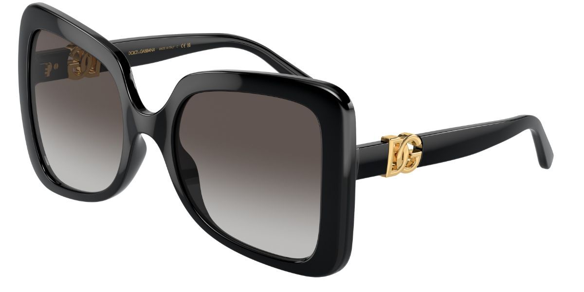 Photos - Sunglasses D&G Dolce & Gabbana Dolce & Gabbana DG6193U 501/8G Women’s  Black Si 