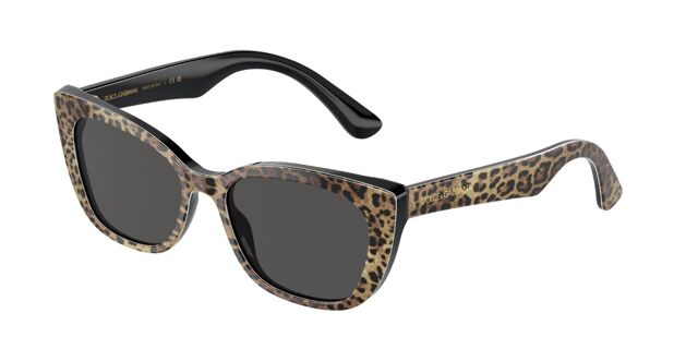 Cheetah Cat Eye DOLCE & GABBANA Sunglasses New Dolce & Gabbana Sunglasses Black Brown Leopard Acetate  main image 4