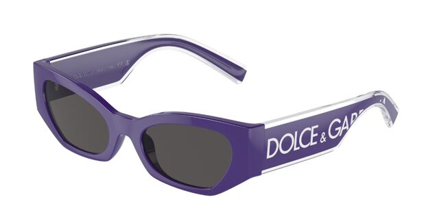 Dolce & Gabbana DX6003 Kids 333587 Cat Eye Purple Sunglasses  display picture 1