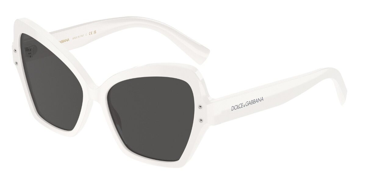 Dolce & Gabbana DG4463F Asian Fit 331287 Women's Sunglasses White Size 56