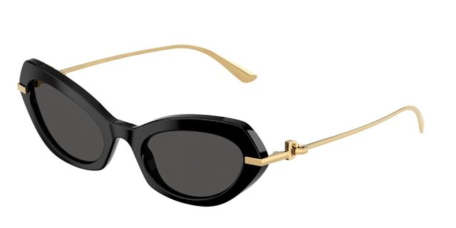Dolce & Gabbana DG4473 501/87 Cat Eye Black Sunglasses  display picture 1