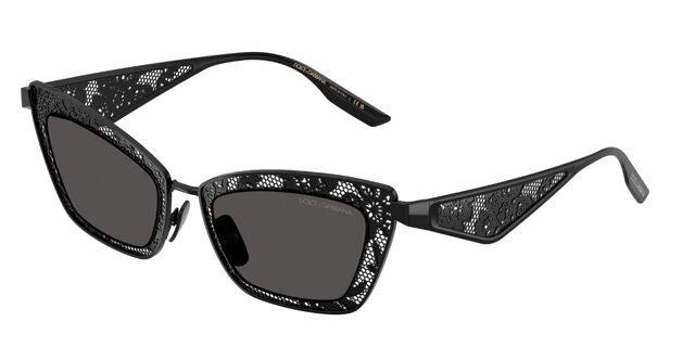Dolce & Gabbana DG2311 01/87 Cat Eye Pattern Black  display picture 3
