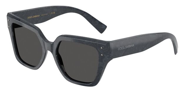 Dolce & Gabbana DG4471 344187 Square Pattern Dark Grey Lace  display picture 2