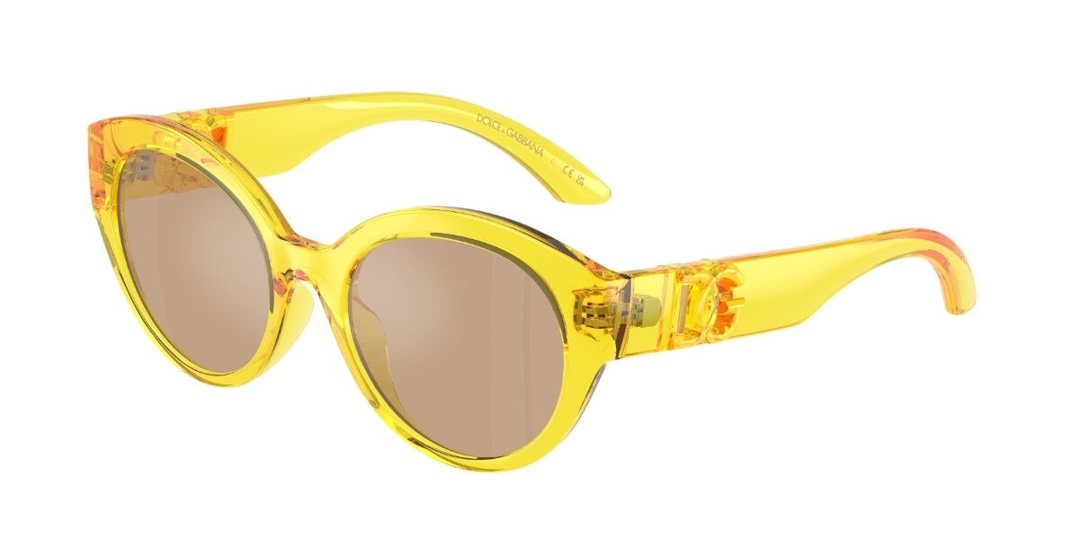 Dolce & Gabbana Yellow Sunglasses Online | SmartBuyGlasses