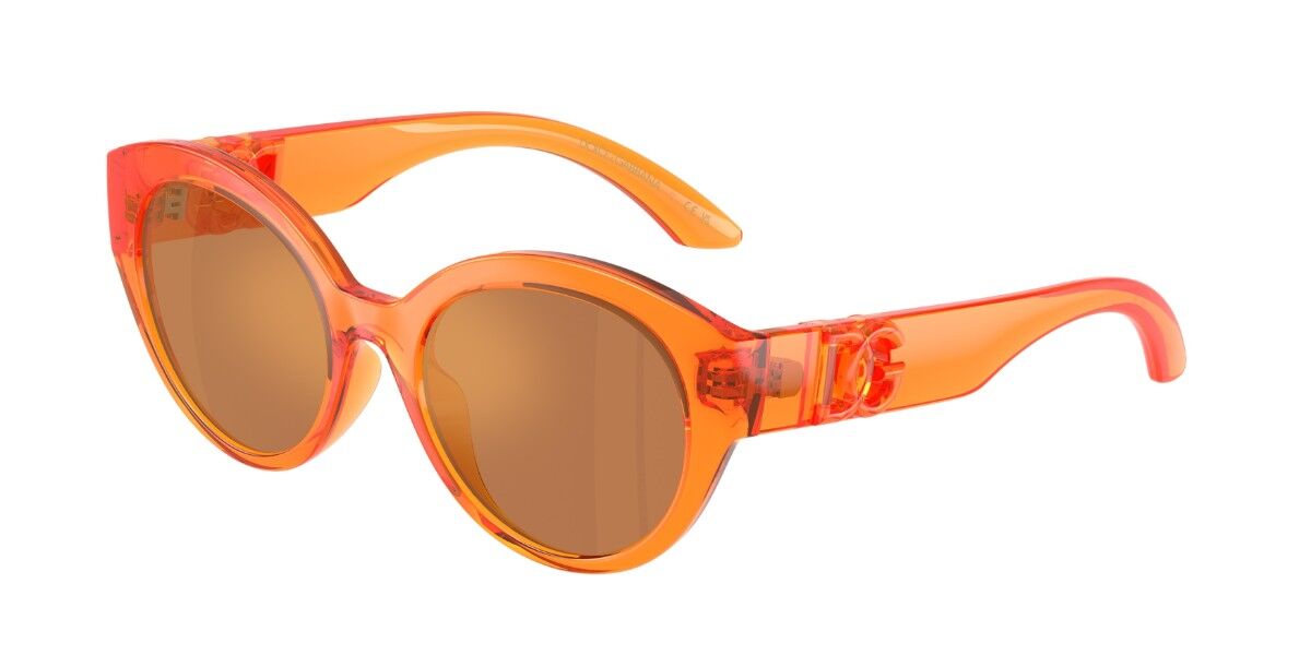 サングラス DOLCE & GABBANA Woman Sunglasses Orange 0DG4445 3046/7 DOLCE & GABBANA DG4445 3046 7 Orange Transparent Orange 54