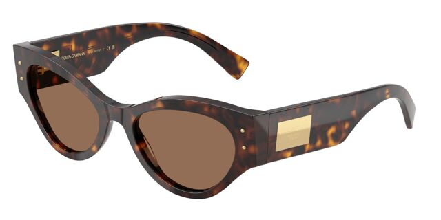 Dolce & Gabbana DG4480 502/73 Cat Eye Dark Brown Tortoise  display picture 1
