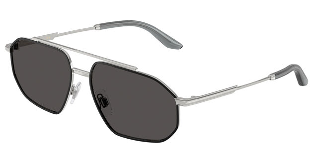 Dolce & Gabbana Black and Silver Sunglasses Vintage Dolce & Gabbana BLACK and SILVER D-O-L-C-E  main image 2