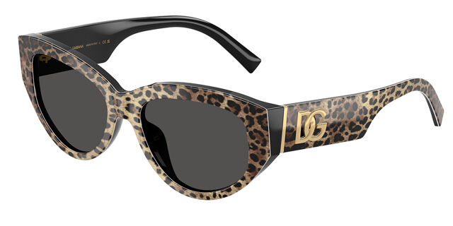 Authentic Dolce & Gabbana Black and Leopard Sunglasses Dolce & Gabbana Women main image 3
