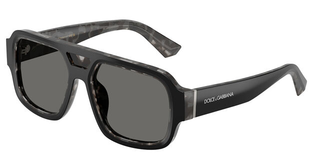 Dolce & Gabbana DG4516 3403/1 Pilot Black On Grey Tortoise  display picture 3