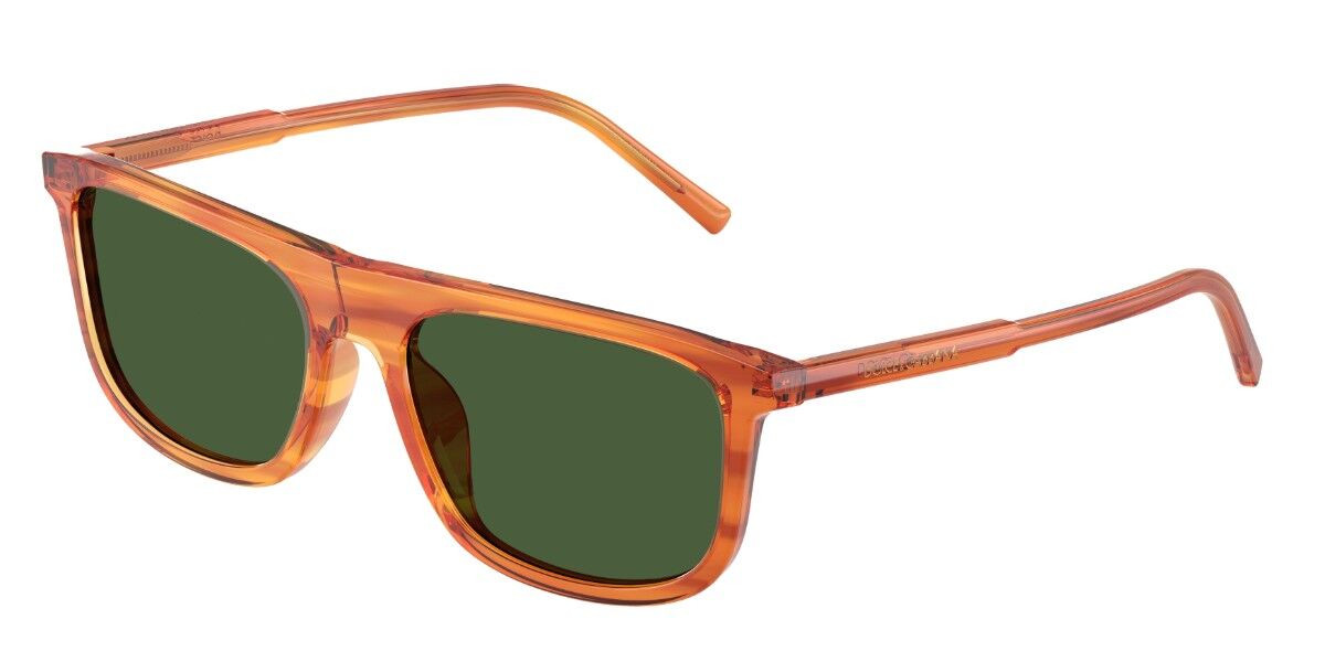 Dolce & Gabbana DG4542 348371 56 Orange Solglas&ouml;gon M&auml;n