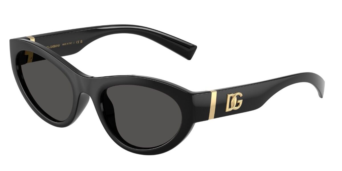 Dolce & Gabbana DG6207 501/87 54 Svarta Solglas&ouml;gon Kvinna
