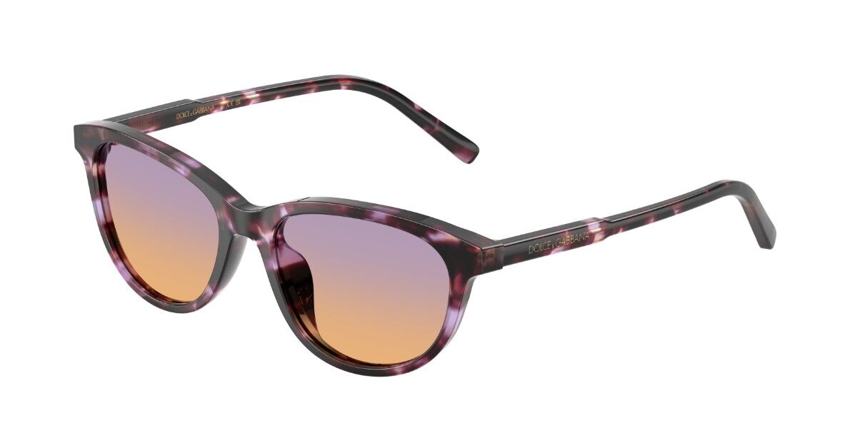 Dolce & Gabbana Unisex Børn Dx4010 Børn 3477El 48 Solbriller Børn Tortoiseshell Purple Tortoise 48Mm