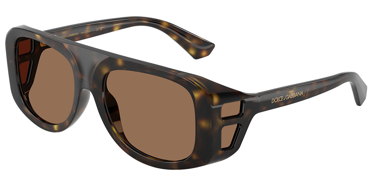 Dolce & Gabbana Mannelijk Dark Tortoise Dg6208 502/73 Heren Zonnebril