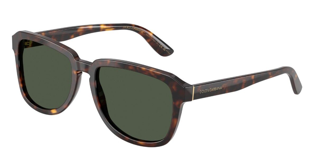 Dolce & Gabbana DG4566 Polarized 502/9A Men's Sunglasses Tortoiseshell Size 56