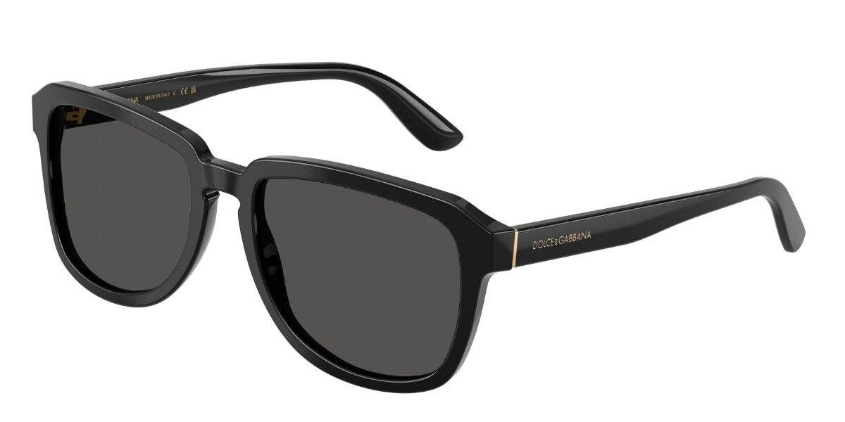 Dolce & Gabbana DG4566 501/87 Men's Sunglasses Black Size 56