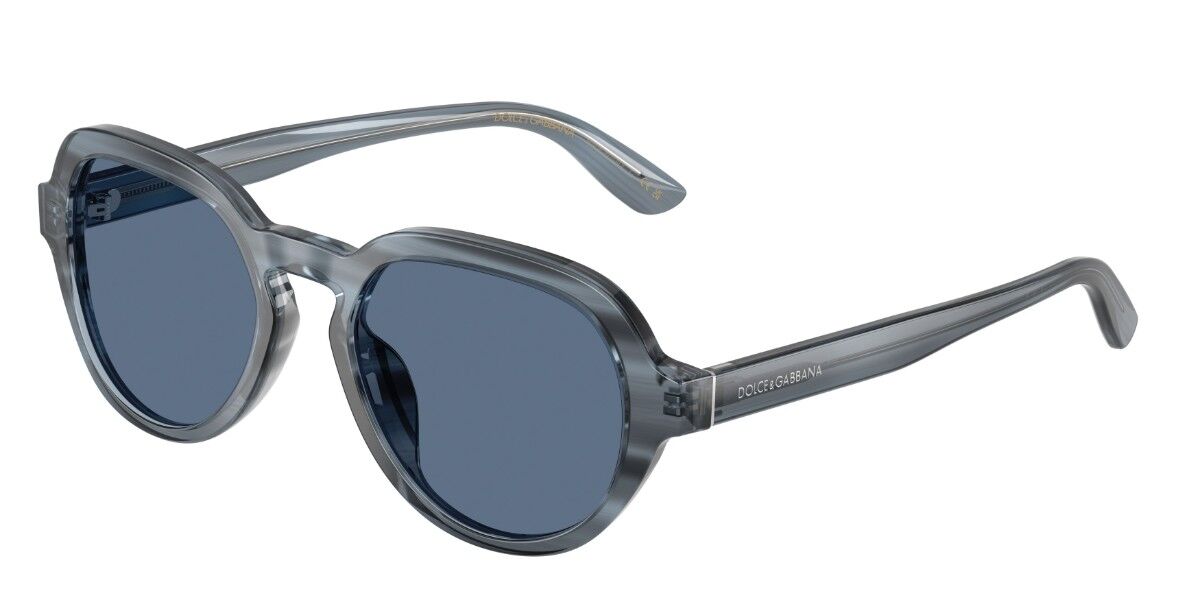 Dolce & Gabbana DG4567 348280 Men's Sunglasses Blue Size 52