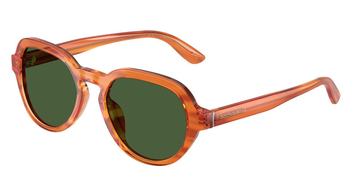 Dolce & Gabbana DG4567 348371 52 Lunettes De Soleil Homme Marrons