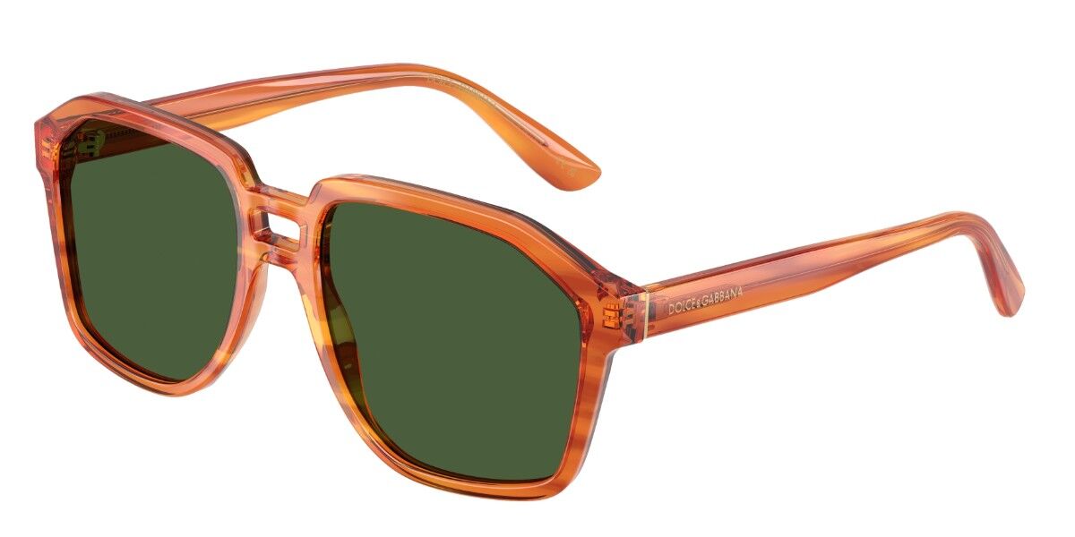 Dolce & Gabbana DG4568 Polarized 34839A Men's Sunglasses Brown Size 56
