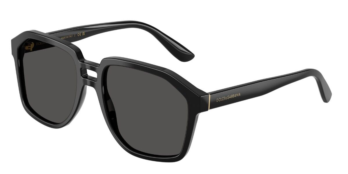 Dolce & Gabbana DG4568 501/87 Men's Sunglasses Black Size 56