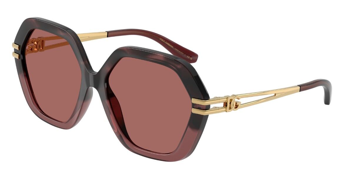 Dolce & Gabbana DG6210 349369 56 Lunettes De Soleil Femme Bordeaux