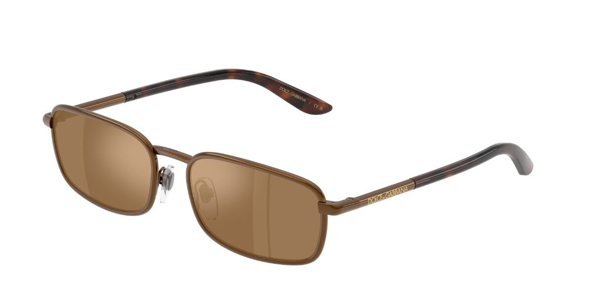 Dolce & Gabbana DX2003 Enfant 1335F9 52 Lunettes De Soleil Enfant Marrons