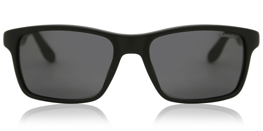 Carrera 8002 Polarized DL5/TD Sunglasses in Black | SmartBuyGlasses USA