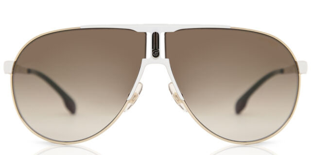 White Carrera Sunglasses Carrera 5544 70 White Glacier Glasses main image 4