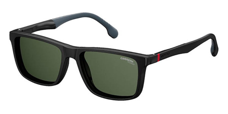 Carrera 4009/CS With Clip-On Polarized 807/UC Sunglasses Black |  VisionDirect Australia