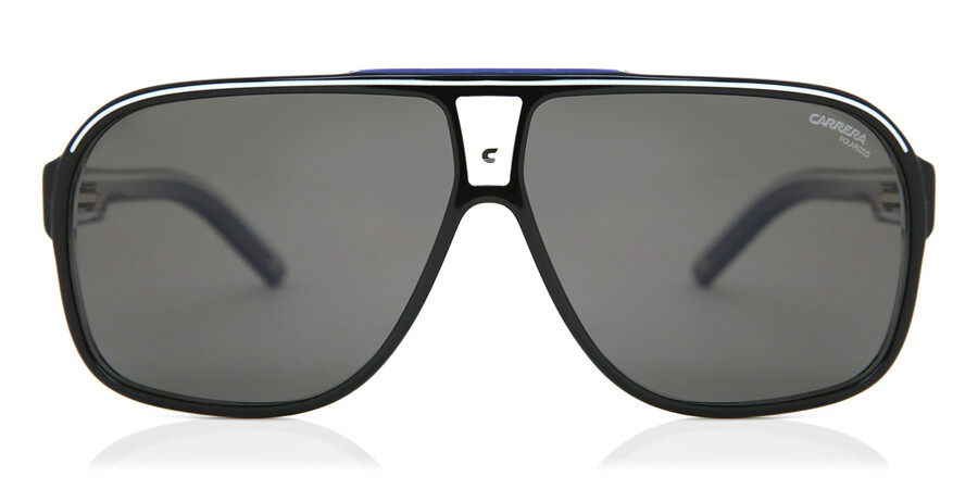 Carrera Grand Prix 2 Polarized T5C/M9 Sunglasses in Black | SmartBuyGlasses  USA