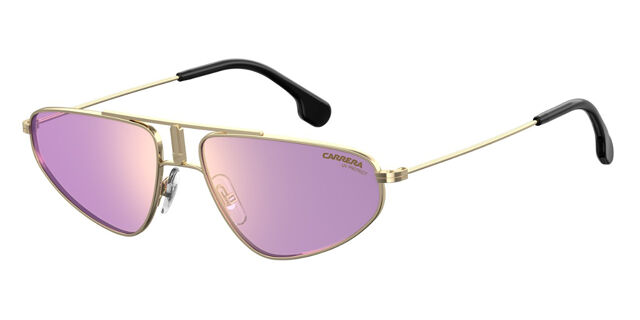 Carrera sunglasses 1021/S Carrera 1021/S Metal Mens Aviator Sunglasses Gold 58mm Adult  main image 2