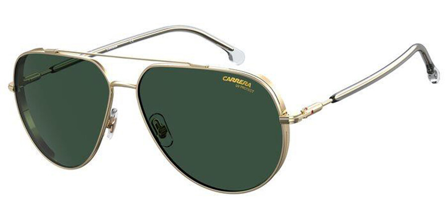 Carrera 221/S LOJ/QT Sunglasses Rose Gold/Yellow | SmartBuyGlasses UK