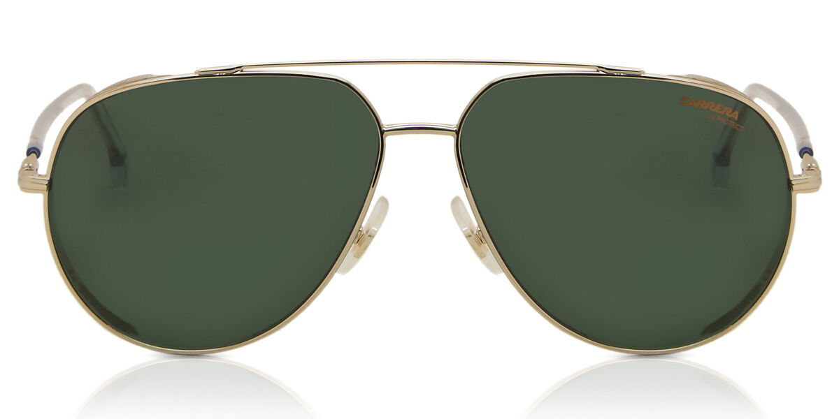 Carrera CARRERA 221/S Unisex Adult Sunglasses, Gold/Green