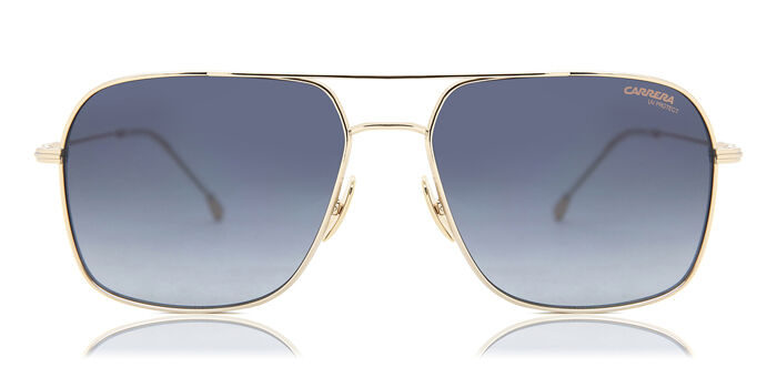 Carrera 1043/S Asian Fit 2M2/HA Pilot Black Gold Sunglasses  display picture 1