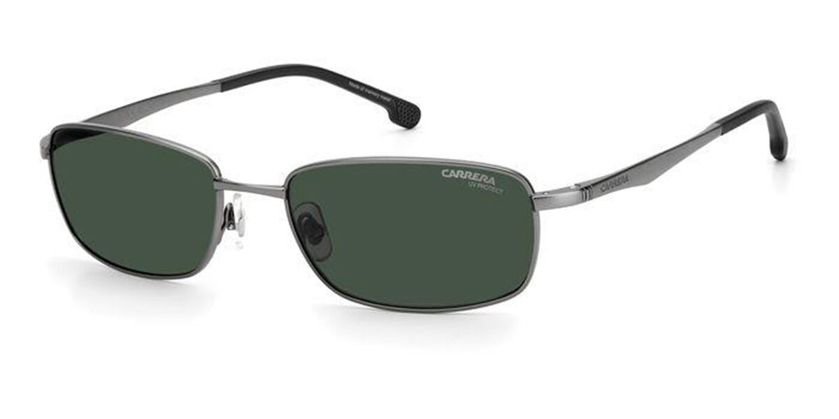 Carrera 8043/S R80/QT Sunglasses Matte Dark Ruthenium VisionDirect