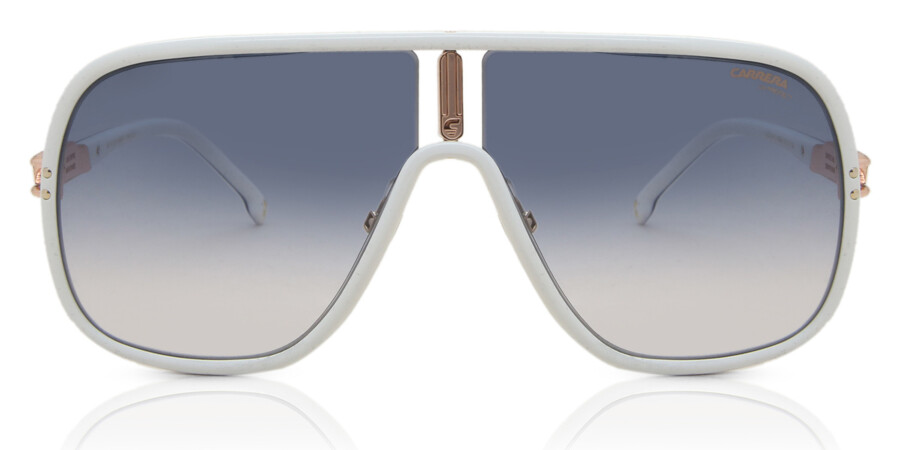 Carrera FLAGLAB 11 VK6/08 Sunglasses White | VisionDirect Australia
