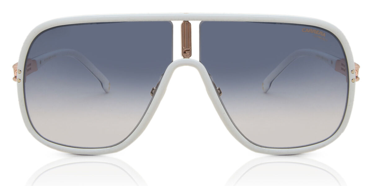 Carrera FLAGLAB 11 VK6/08 Sunglasses White | VisionDirect Australia