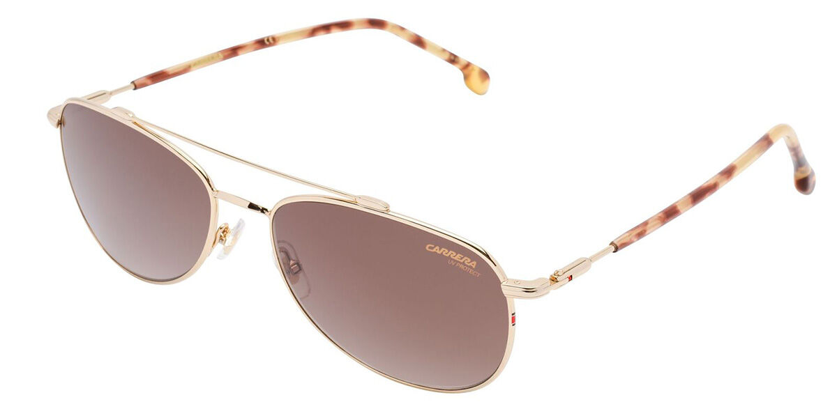 Photos - Sunglasses Carrera 224/S J5G/HA Men's  Gold Size 58 