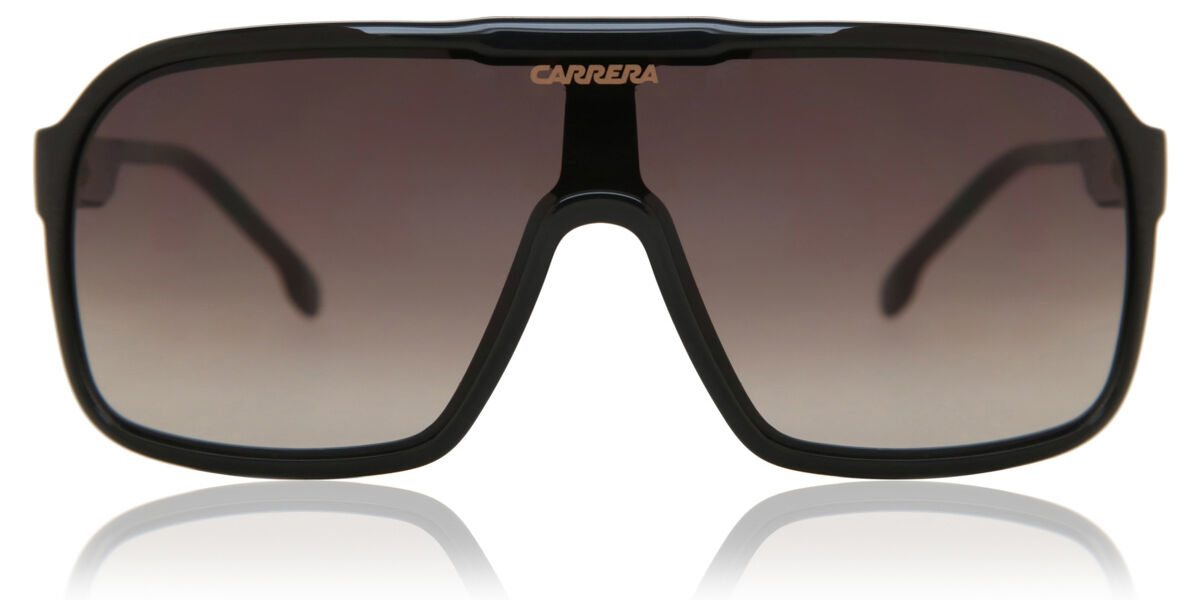 Photos - Sunglasses Carrera 1046/S 807/HA Men's  Black Size 99 