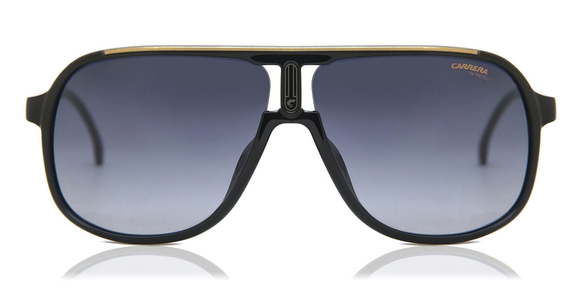 Carrera 1047/S 2M2/9O Sunglasses Black Gold | SmartBuyGlasses New Zealand