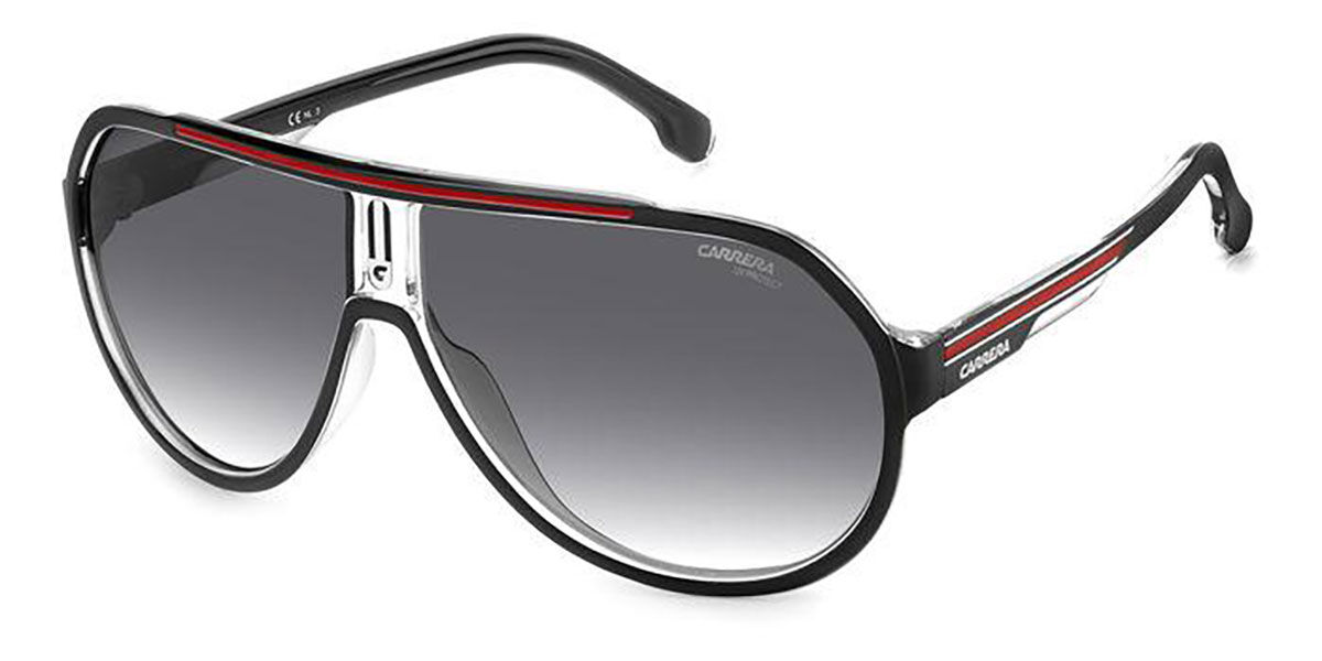 Photos - Sunglasses Carrera 1057/S OIT/9O Men's  Black Size 64 