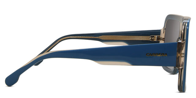 Carrera FLAGLAB 14 YRQ/9O Oversized Blue Brown Sunglasses  display picture 1