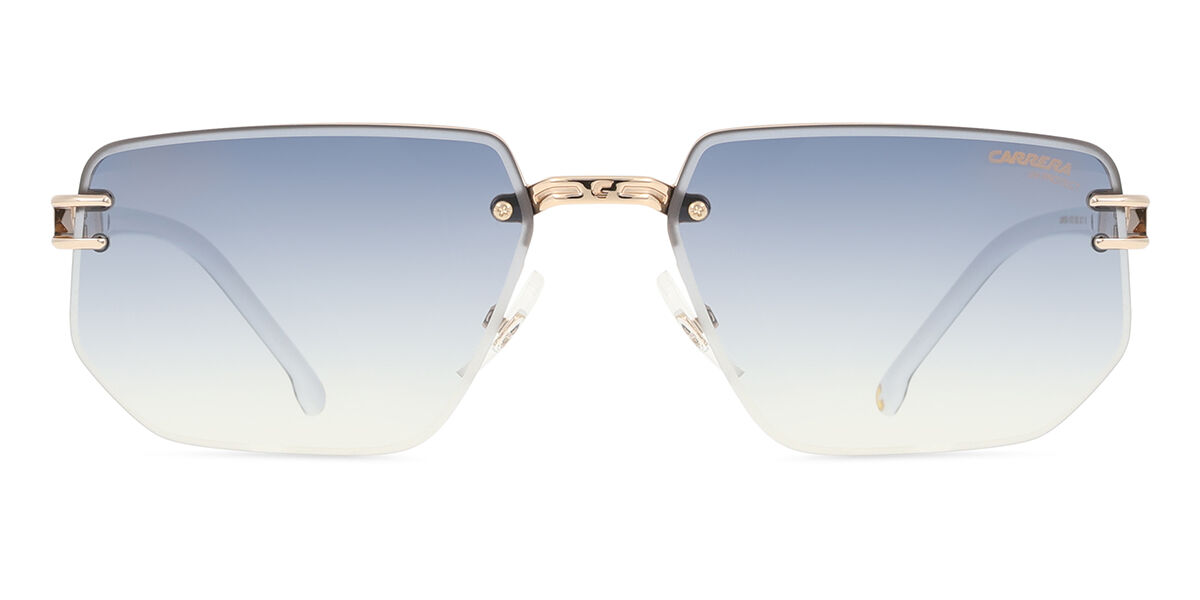 Carrera 1070/S 80S/08 Rectangle Gold Sunglasses | SmartBuyGlasses Singapore